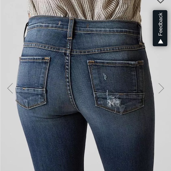 Flying Monkey Mid-Rise Ankle Skinny Stretch Jean - Picture 4 of 7